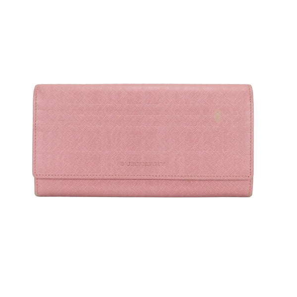 Burberry Leather Long Wallet