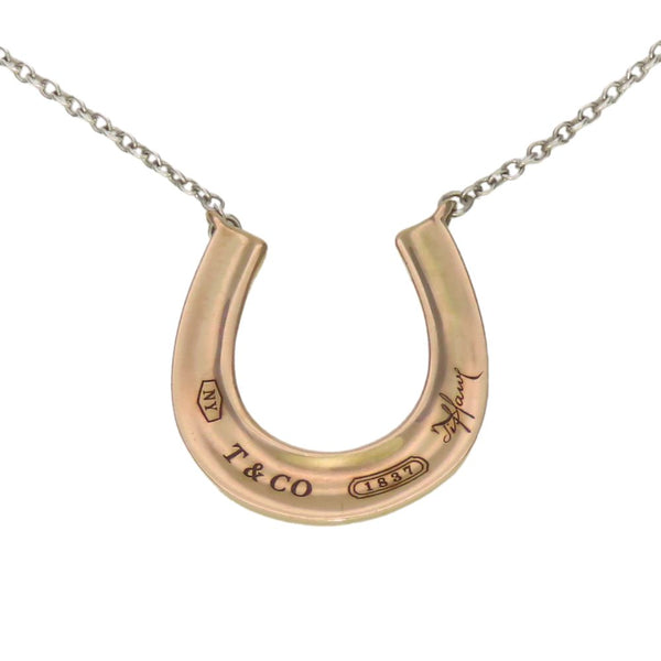 Tiffany&Co. 1837 Rubedo metal Silver925 necklace