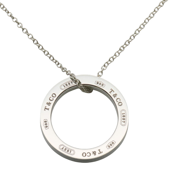 Tiffany＆Co 1837 Circle Sterling Silver925 Necklace
