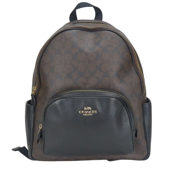 COACH Signature PVC Leather Backpack