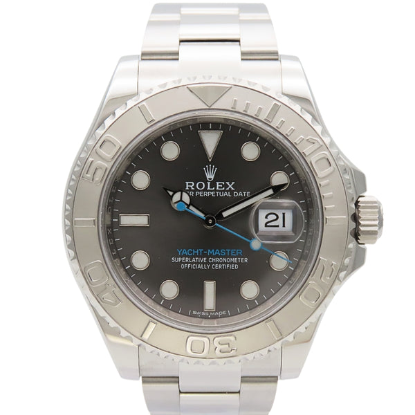 Rolex Yacht-Master Stainless Steel Platinum Men Watch
