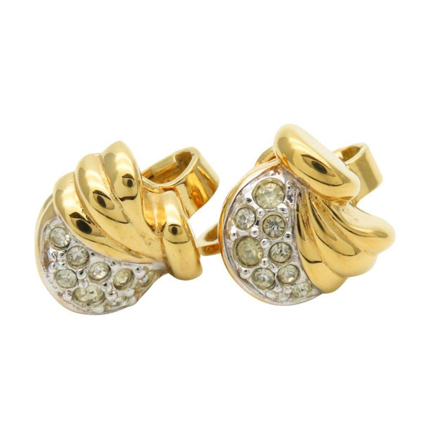 Nina Ricci Rhinestone Earrings