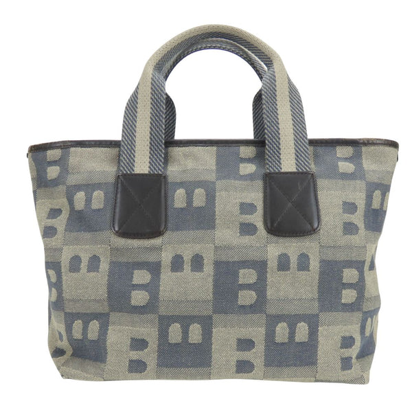 Bally Canvas Leather Handbag