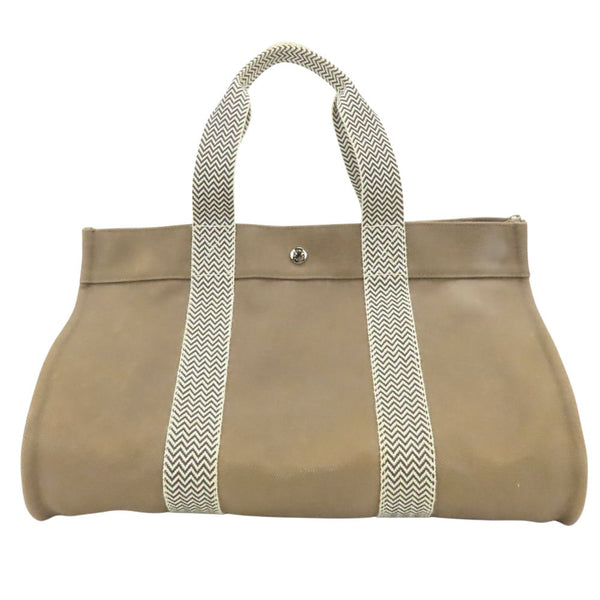 Hermes Cannes MM Cotton Canvas Tote Bag