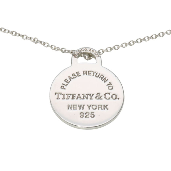 TIFFANY&Co. Return to Round Heart Silver Necklace