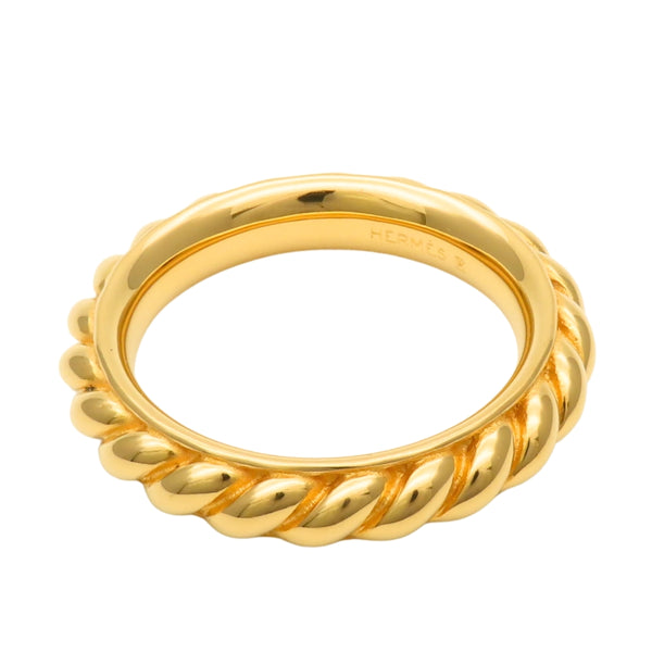 Hermes Rope Metal Scarf Ring