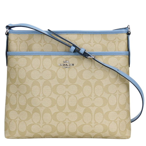 Coach Signature PVC Shoulder Bag
