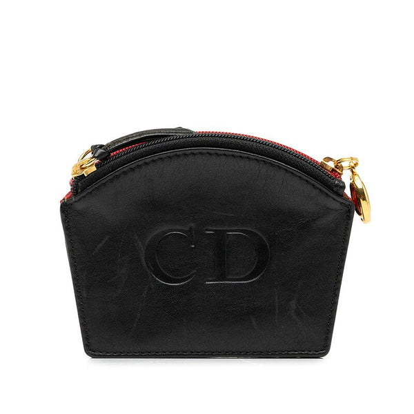 Dior Triple Pocket Leather Coin Case