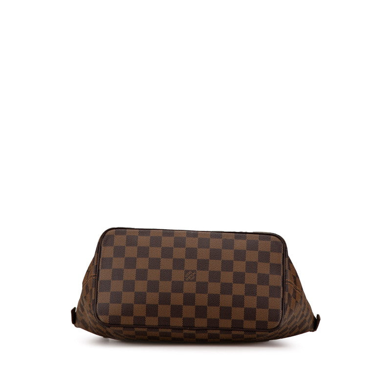 Louis Vuitton Damier Saleya PM Handbag Brown