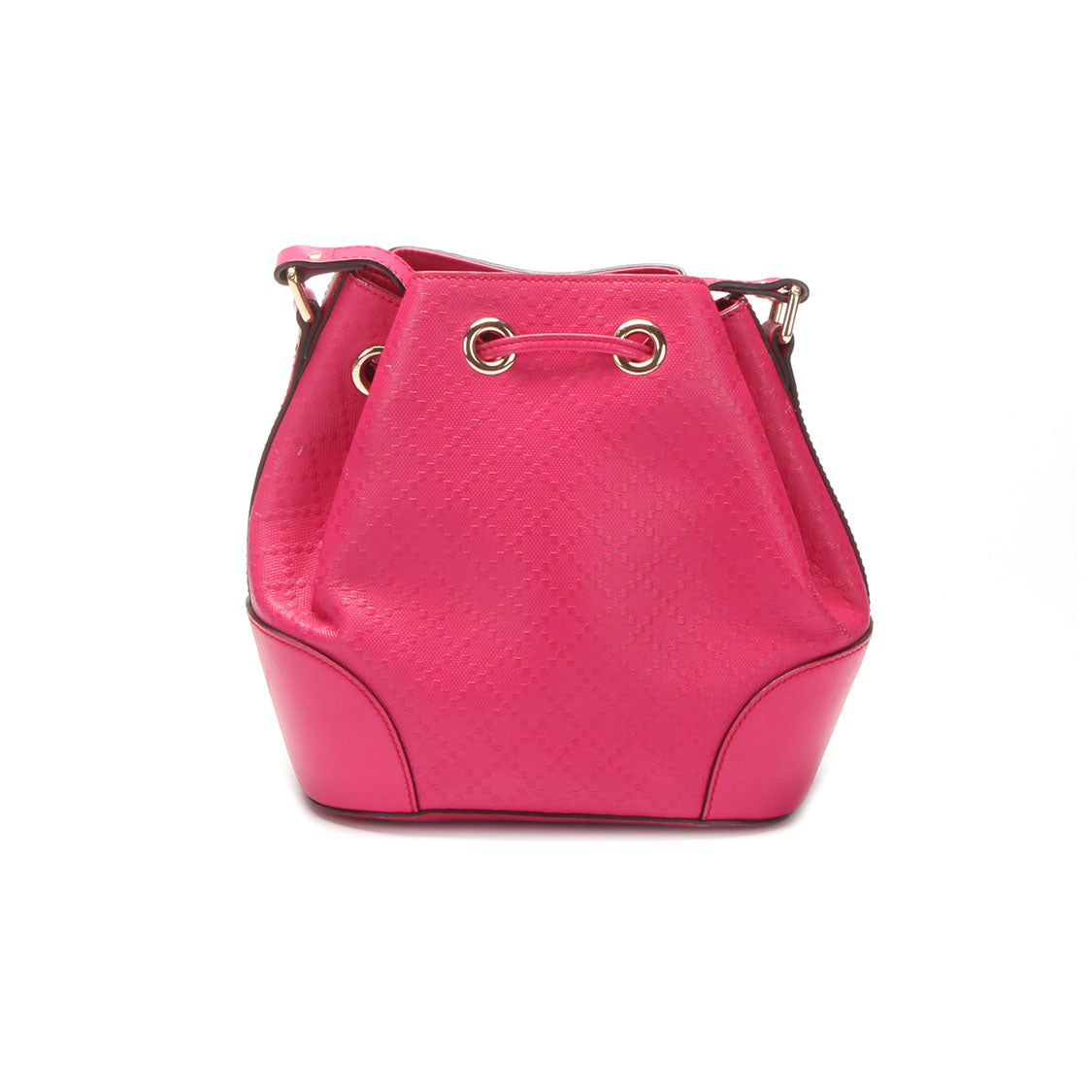 Diamante Leather Bucket Bag 354229