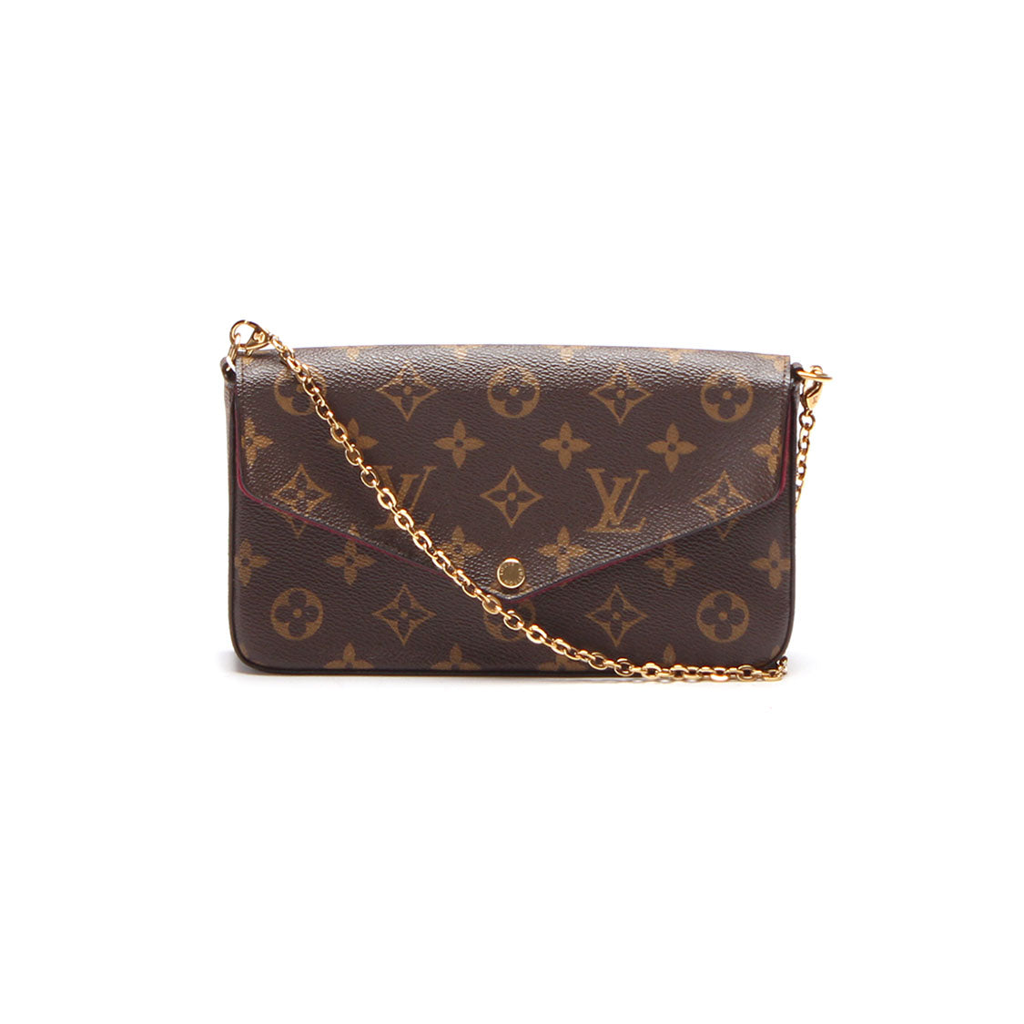 Louis Vuitton Monogram Pochette Felicie Canvas Crossbody Bag in Great Condition