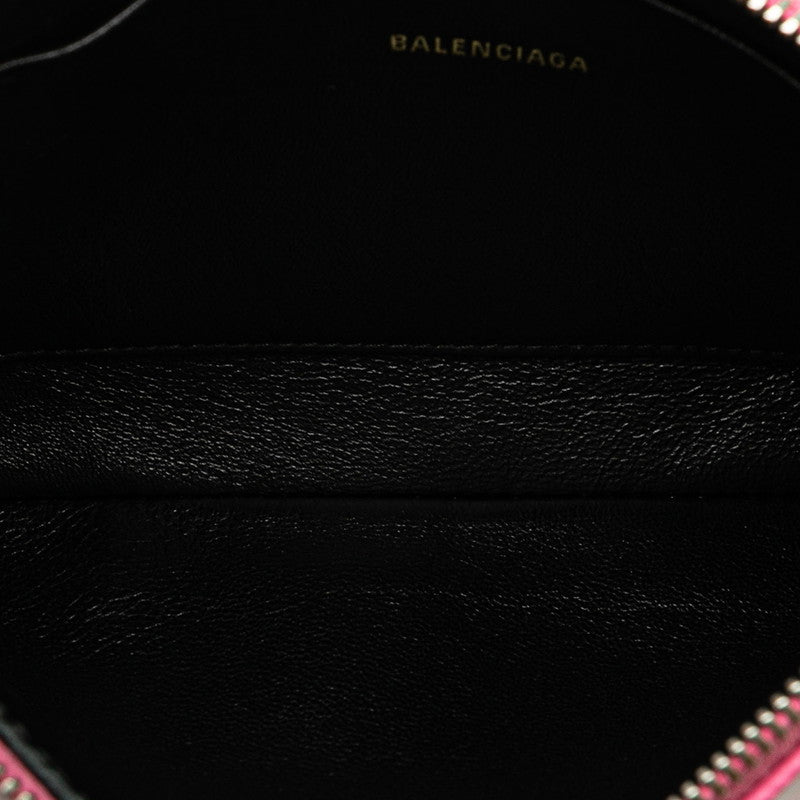 Balenciaga Ville Logo Leather Clutch Bag 545773 in Great Condition