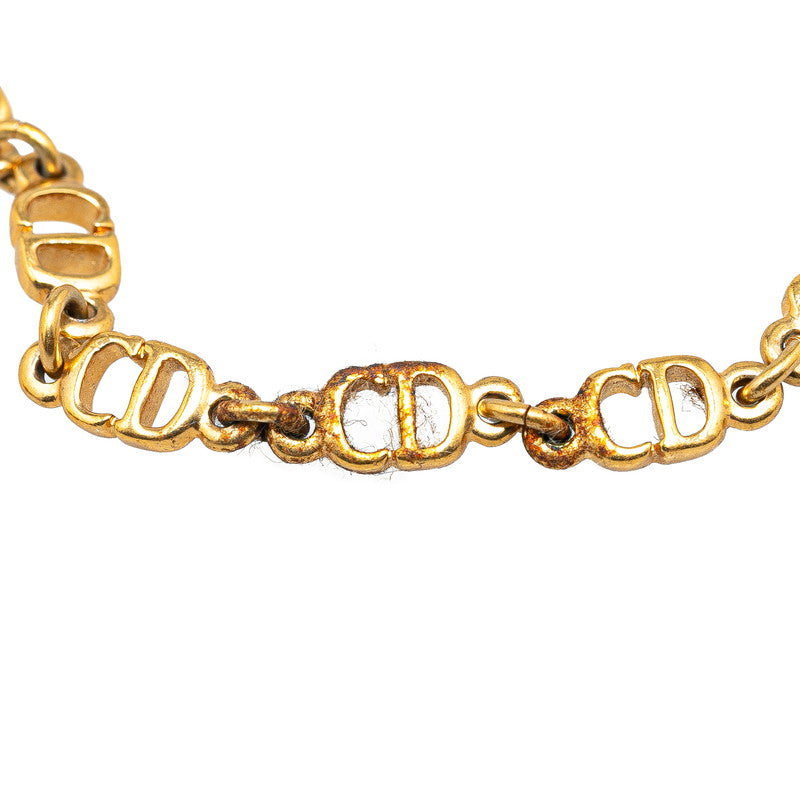 Dior CD Logo Bracelet Metal Bracelet in Good condition