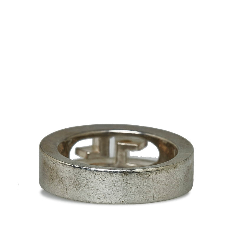 Cutout G Silver Ring