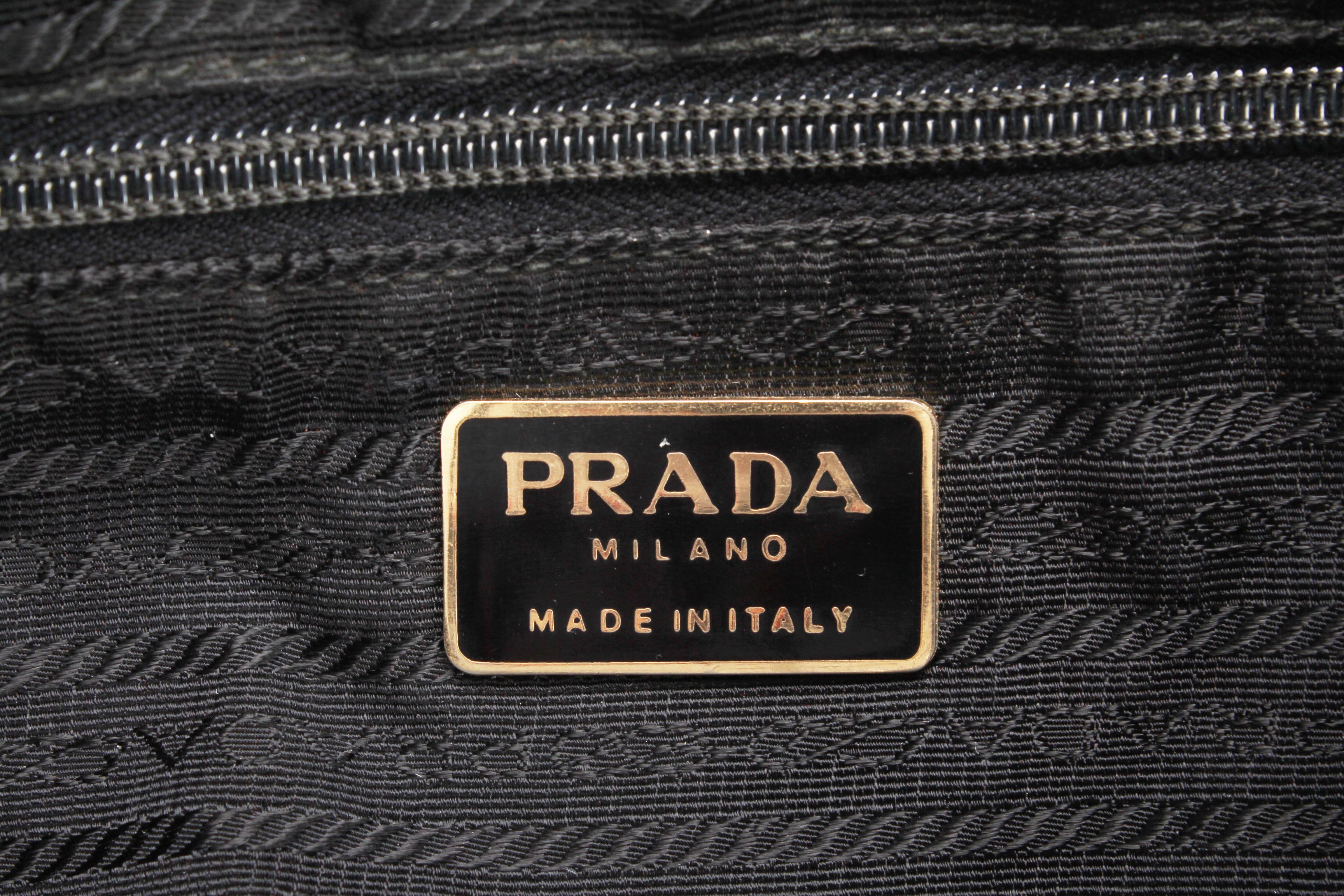 Prada Tessuto Quilted Backpack Canvas Backpack in Good Condition