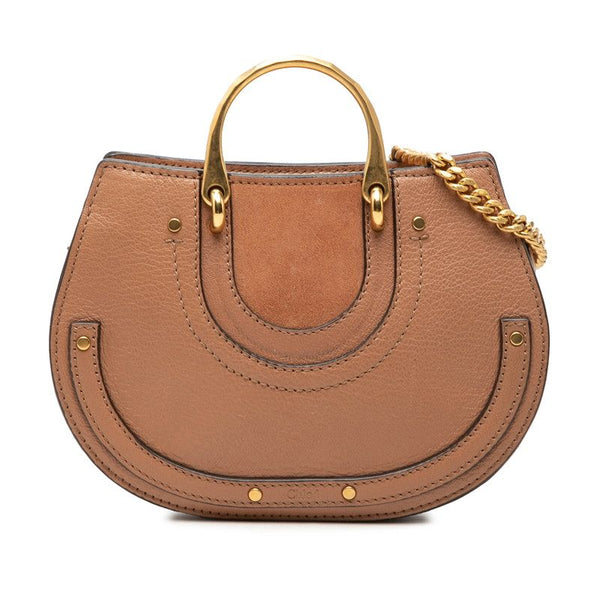 Chloe Pixie Suede Leather Shoulder Bag