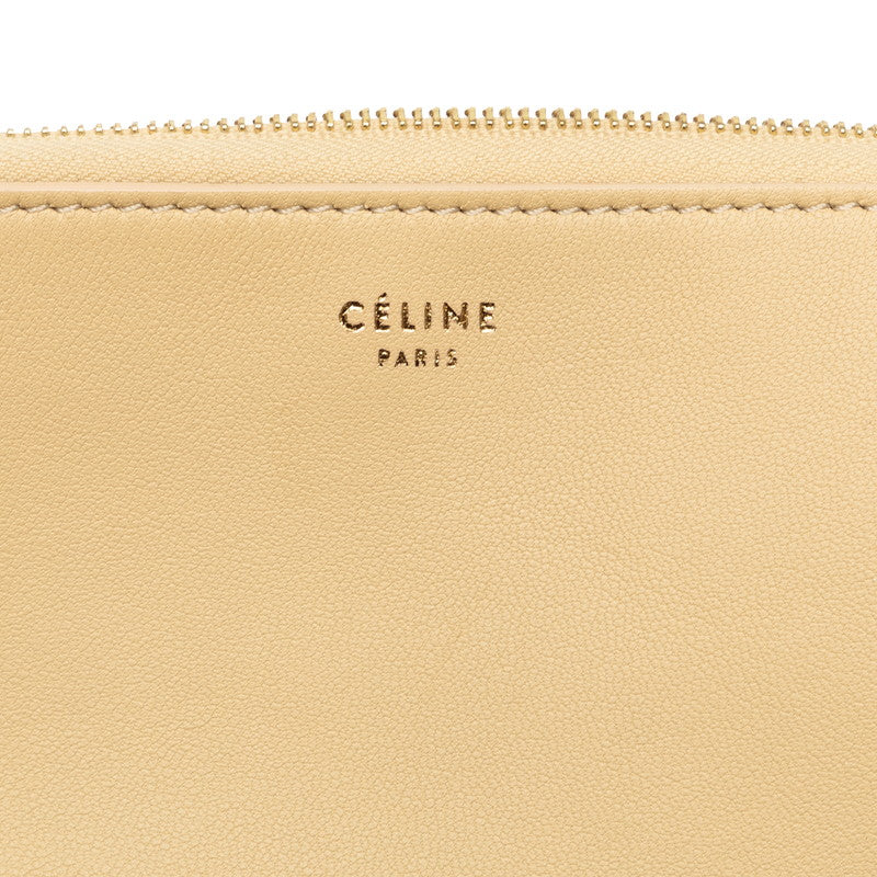 Celine Bicolor Leather Clutch Bag in Great Condition