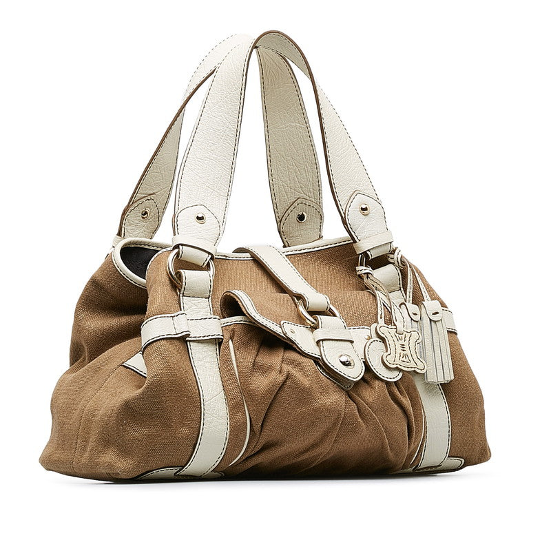 Celine Canvas Leather Handbag SC-SA-1016