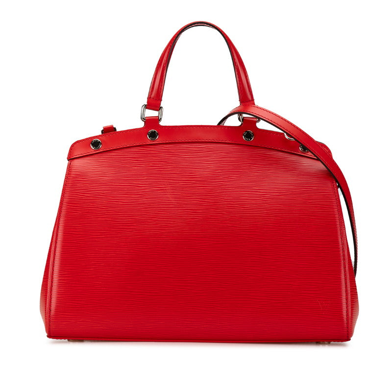 Louis Vuitton Epi Blair MM 2WAY Handbag Red