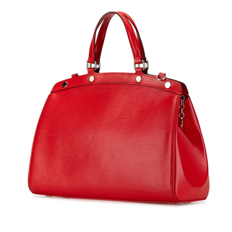 Louis Vuitton Epi Blair MM 2WAY Handbag Red