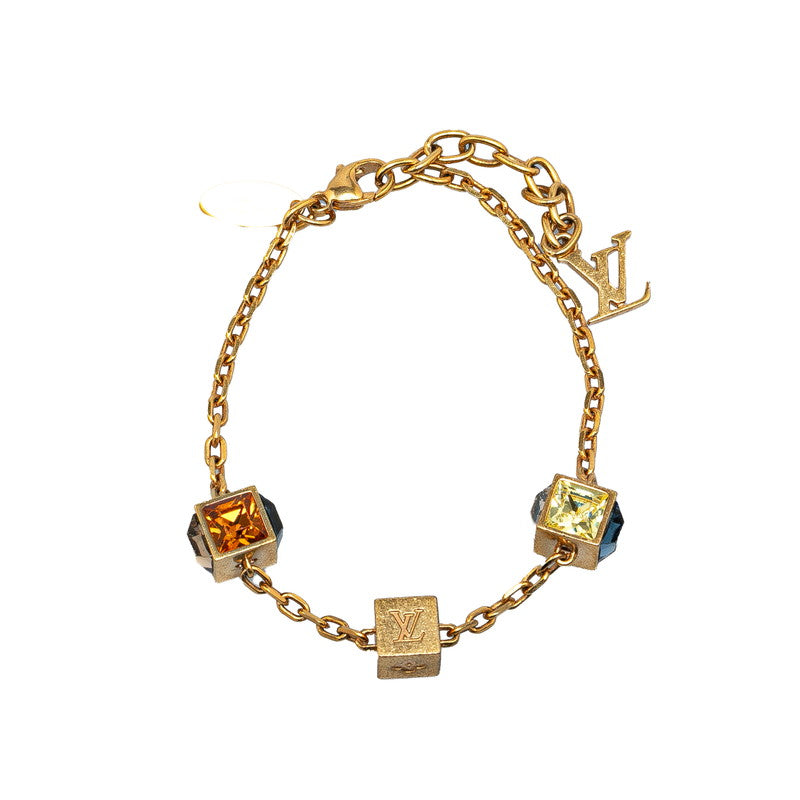 Louis Vuitton Gamble Bracelet M66998 Gold Multicolor