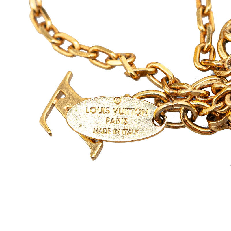 Louis Vuitton Gamble Bracelet M66998 Gold Multicolor