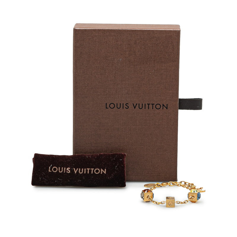 Louis Vuitton Gamble Bracelet M66998 Gold Multicolor