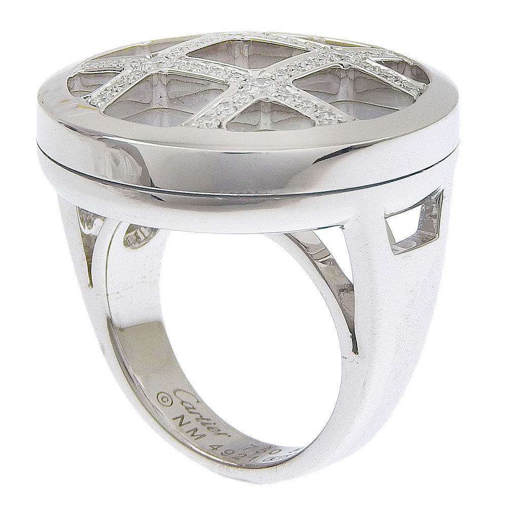 Cartier Pasha Ring K18 White Gold Diamond