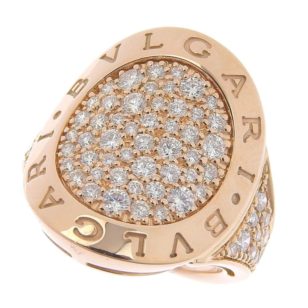 Bvlgari K18 Gold Diamond Ring 7