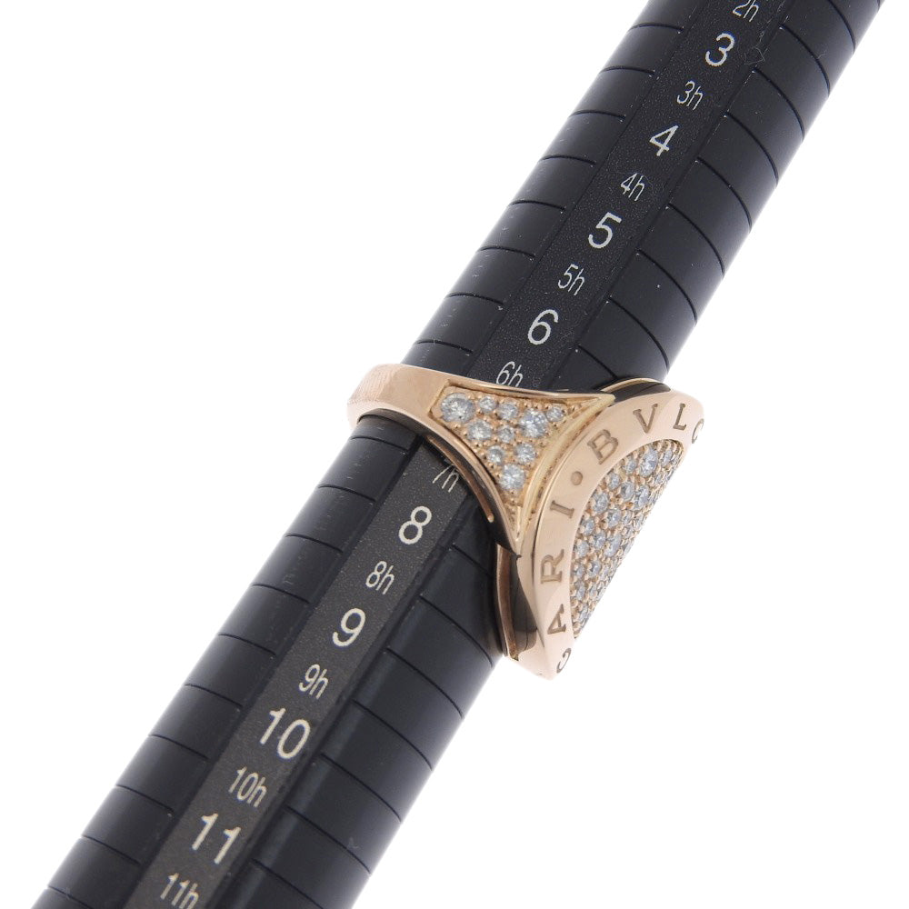 Bvlgari K18 Gold Diamond Ring 7