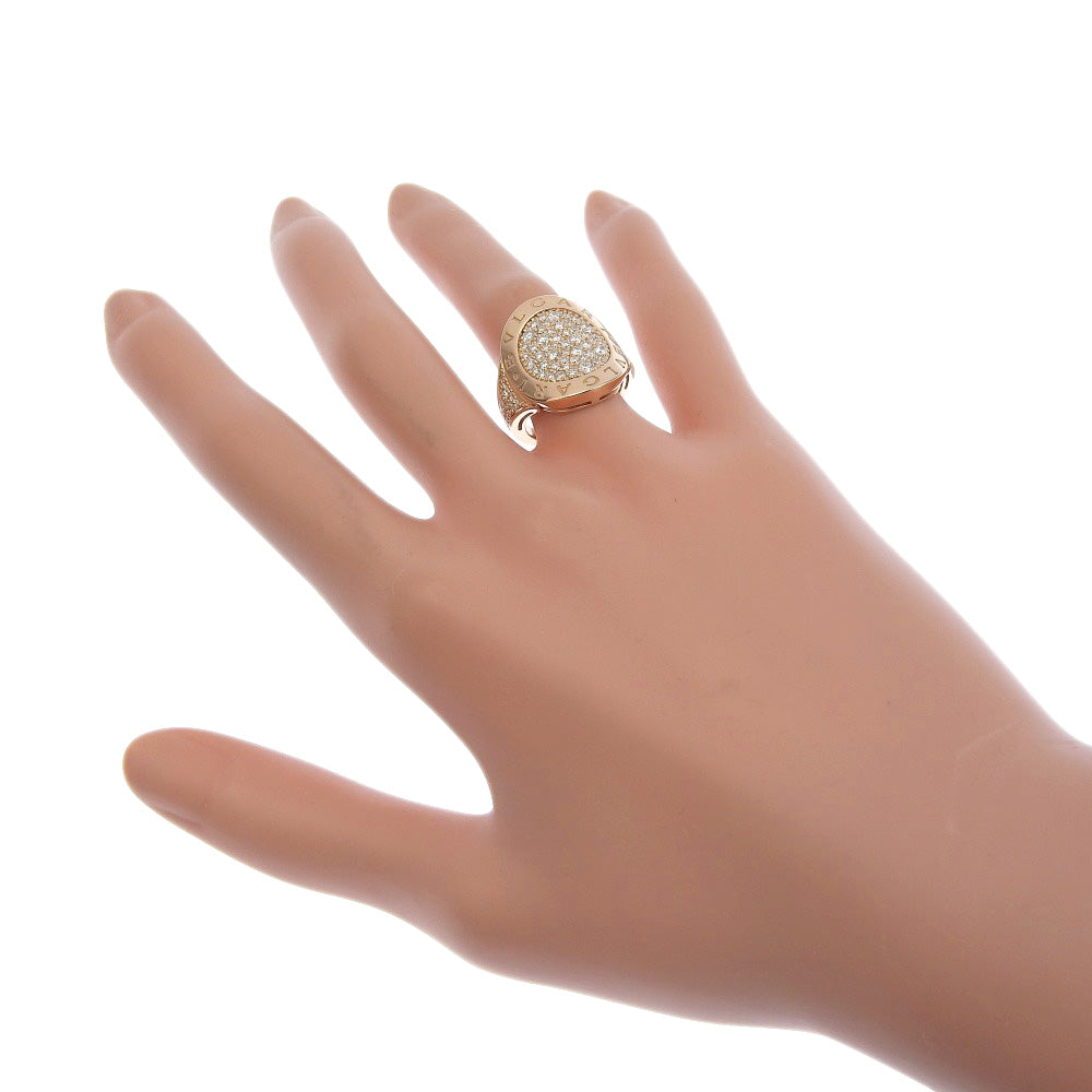 Bvlgari K18 Gold Diamond Ring 7