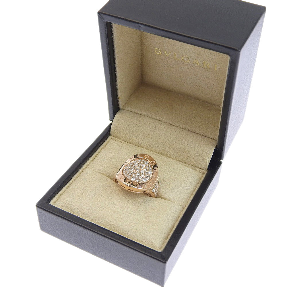 Bvlgari K18 Gold Diamond Ring 7