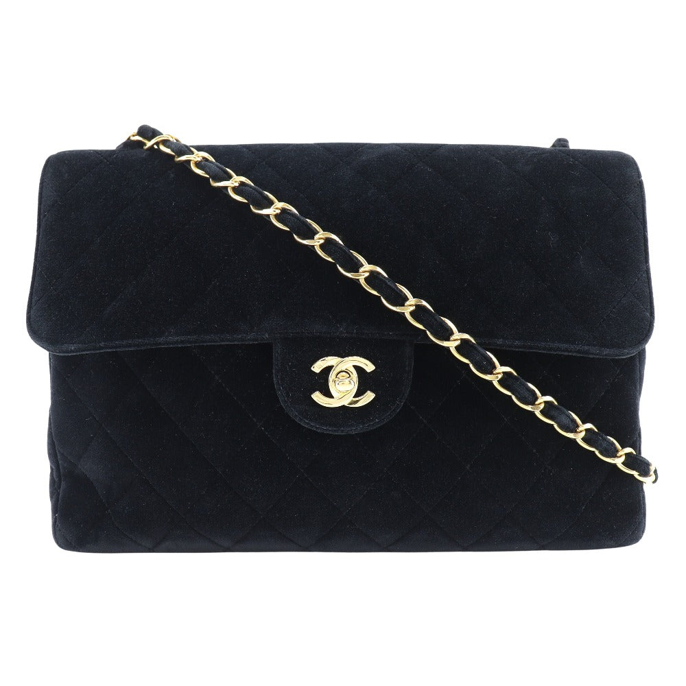 Chanel Velvet Chain Shoulder Bag