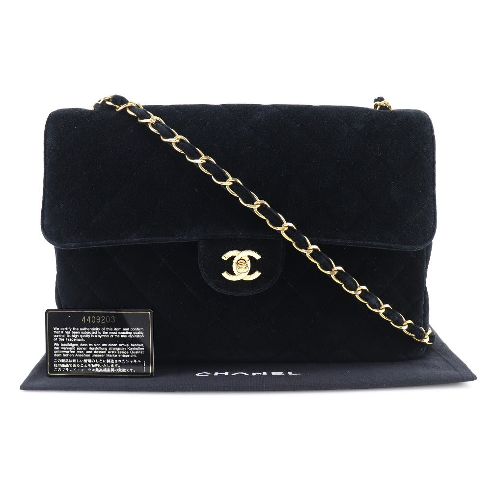 Chanel Velvet Chain Shoulder Bag