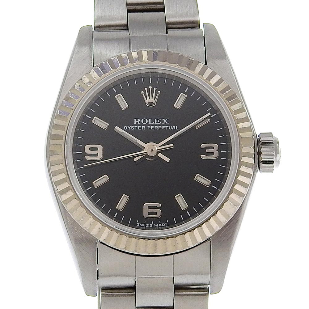 Rolex Oyster Perpetual Watch 76094 Stainless Steel