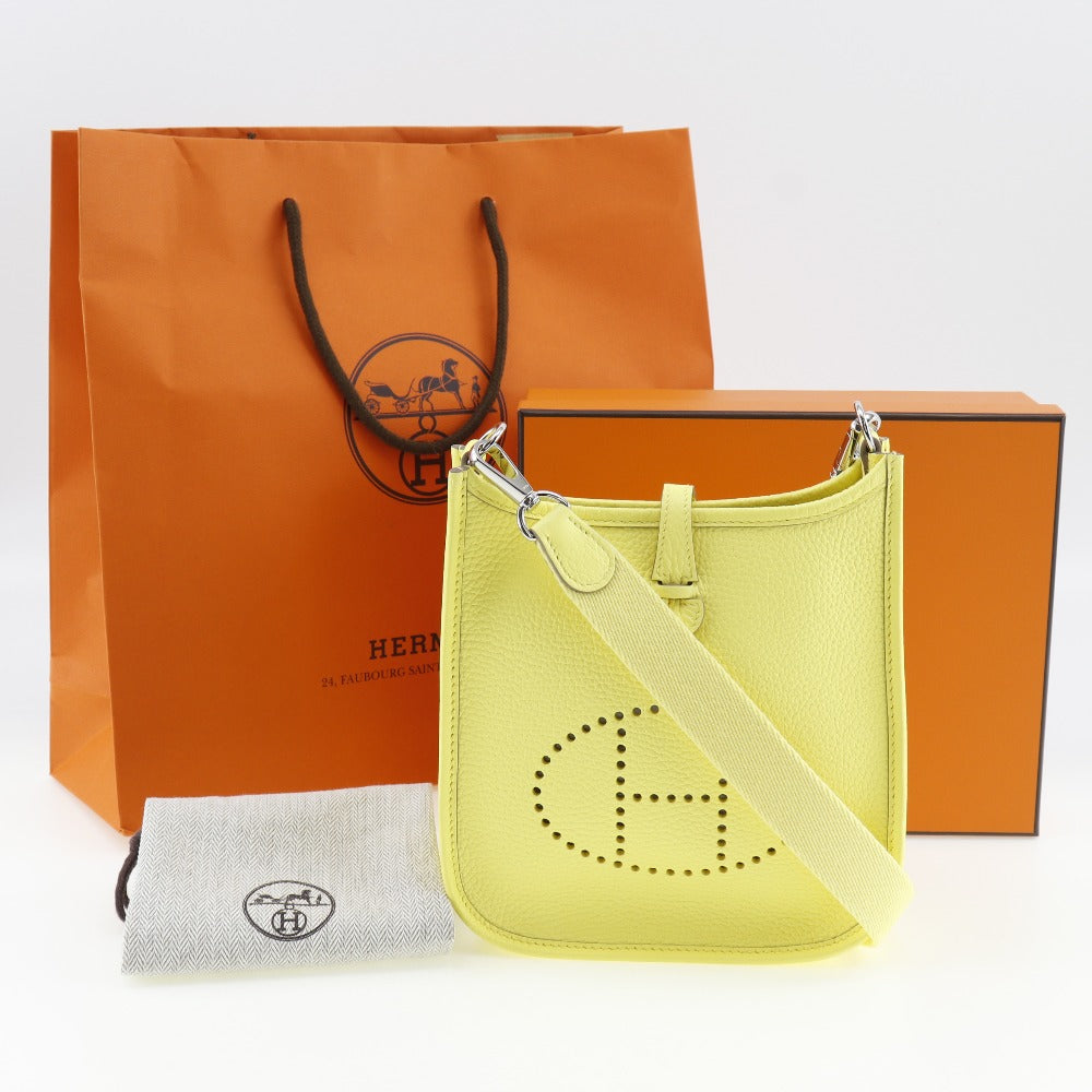 Hermes Evelyne 16 TPM Shoulder Bag Limoncello