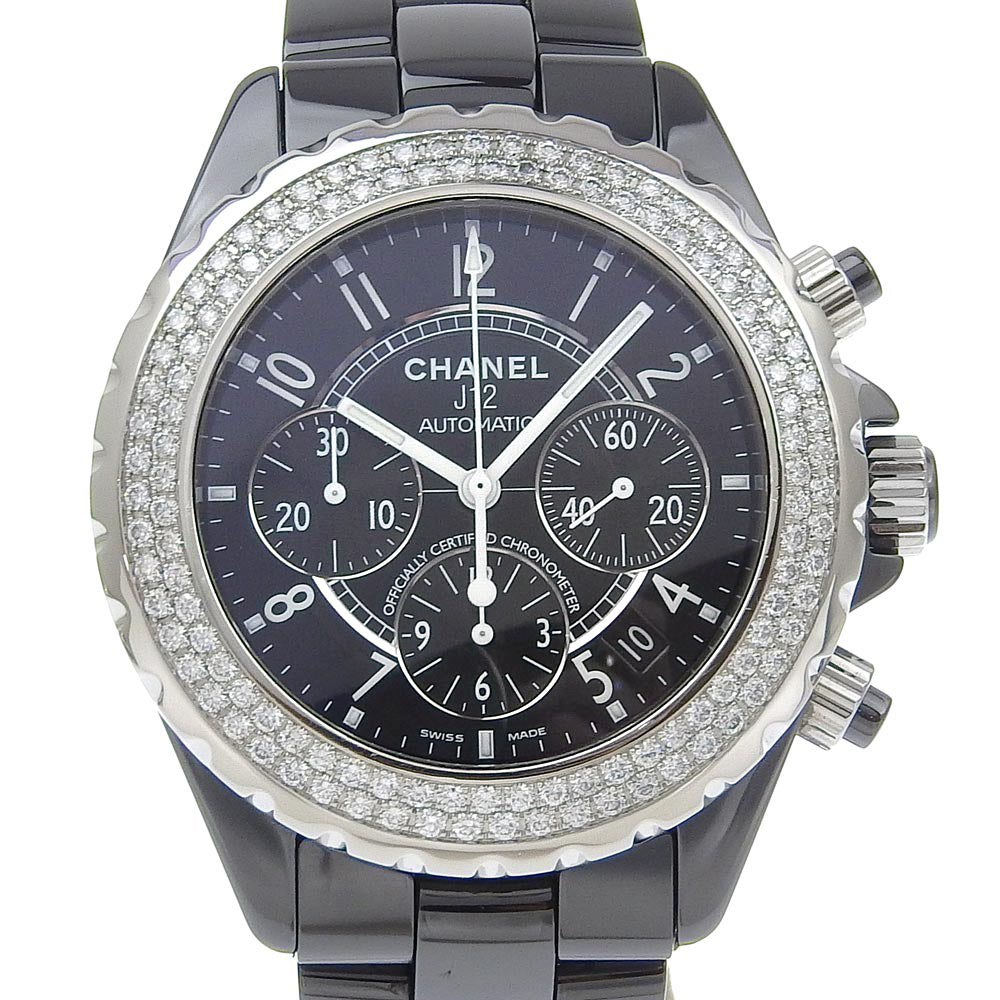 Chanel J12 Ceramic Diamond Automatic Watch H1009