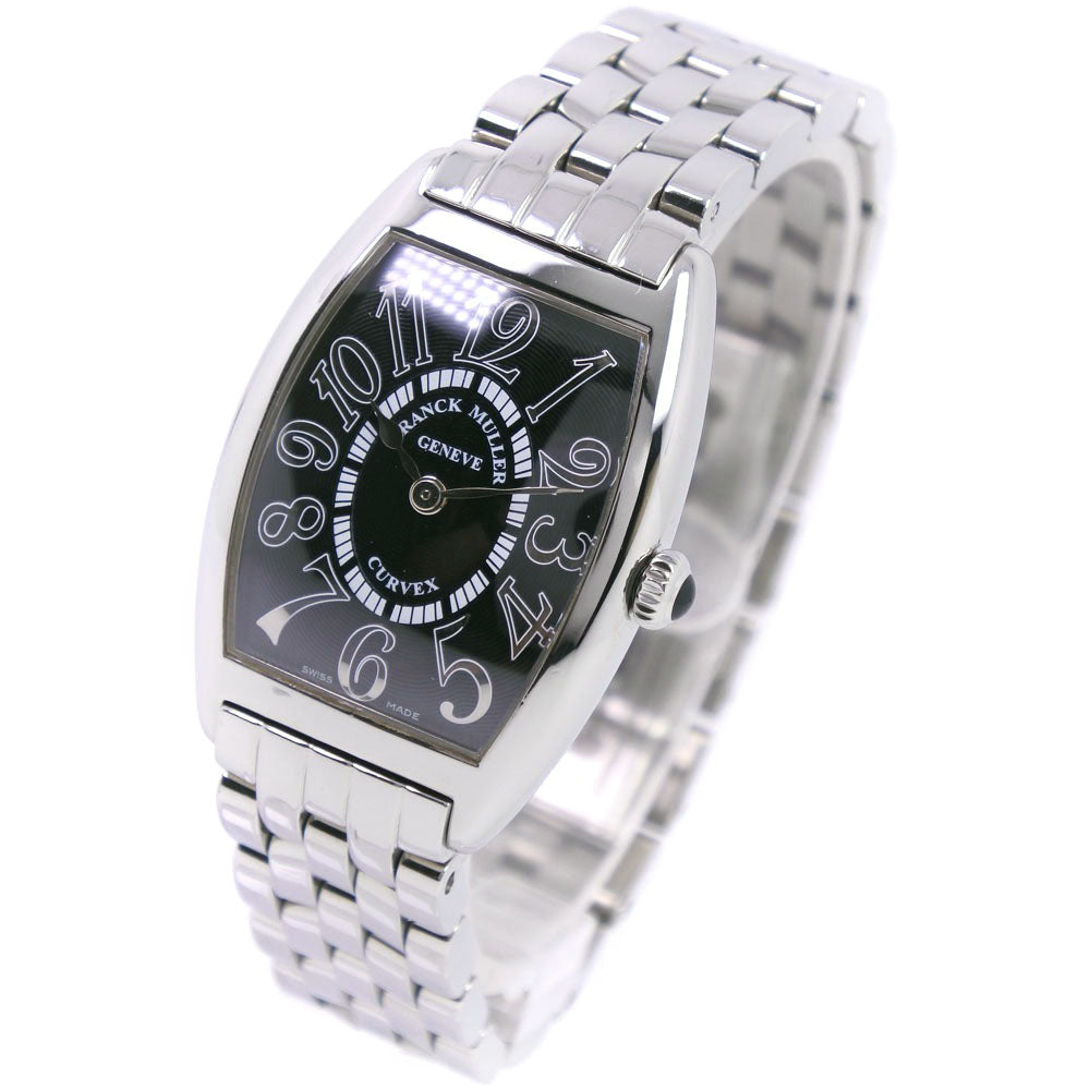 Franck Muller Tonneau Curvex Watch 1752QZ Stainless Steel Quartz