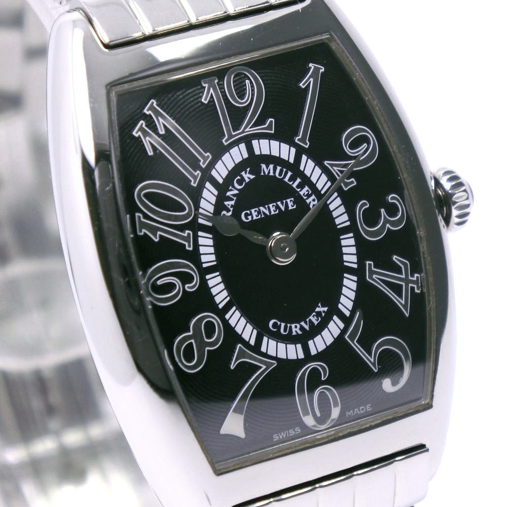 Franck Muller Tonneau Curvex Watch 1752QZ Stainless Steel Quartz