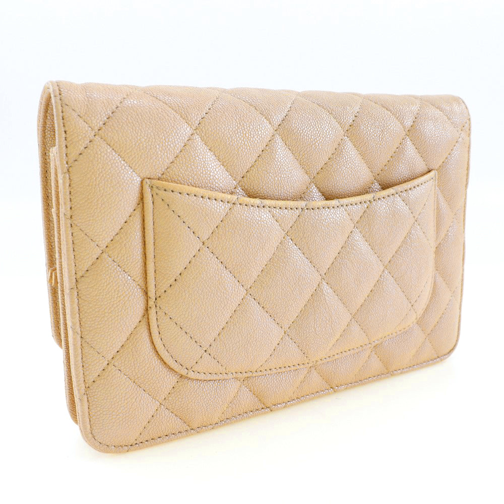 Chanel Classic Chain Wallet Caviar Skin