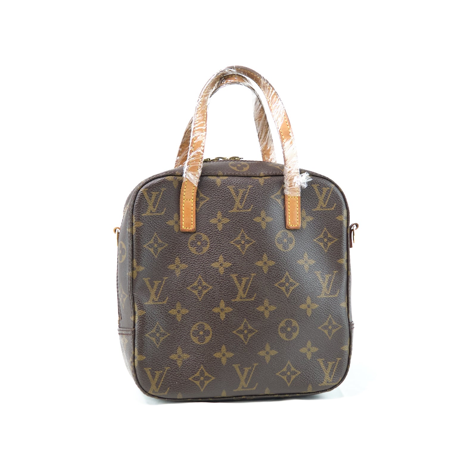 Louis Vuitton Monogram Spontini Canvas Handbag M47500 in Very Good Condition