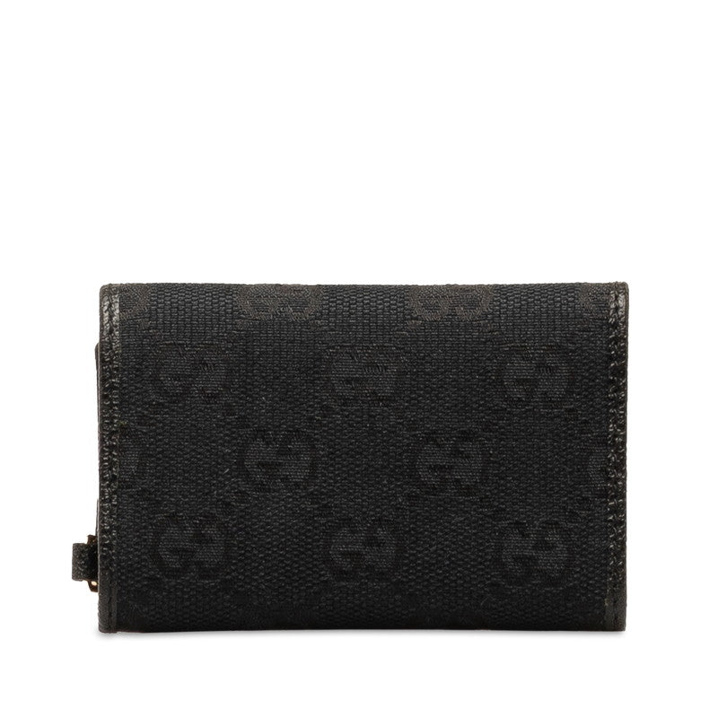 Gucci GG Canvas Leather Key Case 6 Hooks