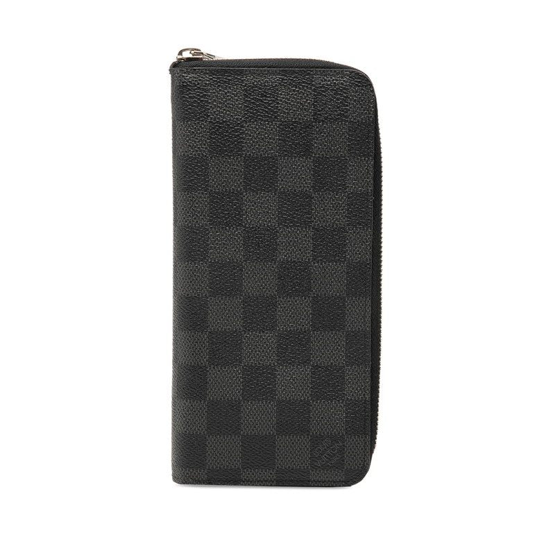 Louis Vuitton Zippy Wallet Vertical Damier Graphite Long Wallet