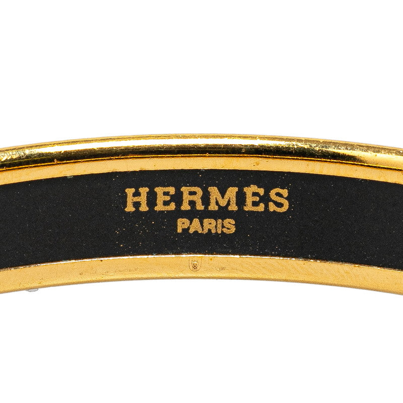 Hermes Enamel PM Cloisonne Bracelet Gold