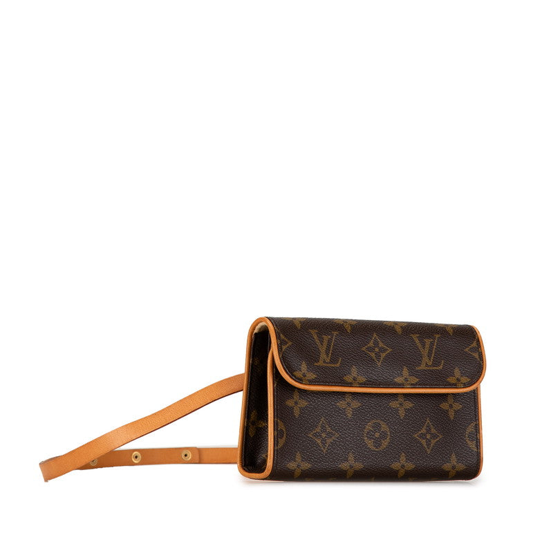 Louis Vuitton Monogram Pochette Florentine Waist Bag M51855 in Very Good Condition