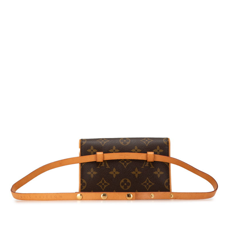 Louis Vuitton Monogram Pochette Florentine Waist Bag M51855 in Very Good Condition