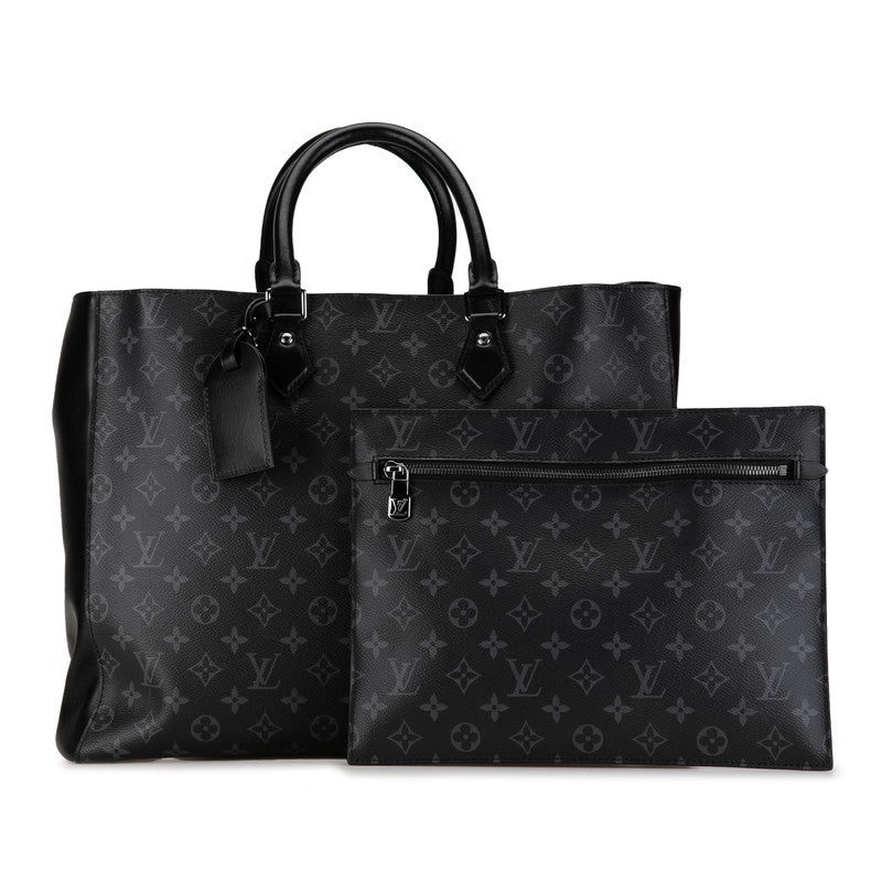 Louis Vuitton Monogram Eclipse Grand Sac Tote Bag M44733 in Very Good Condition