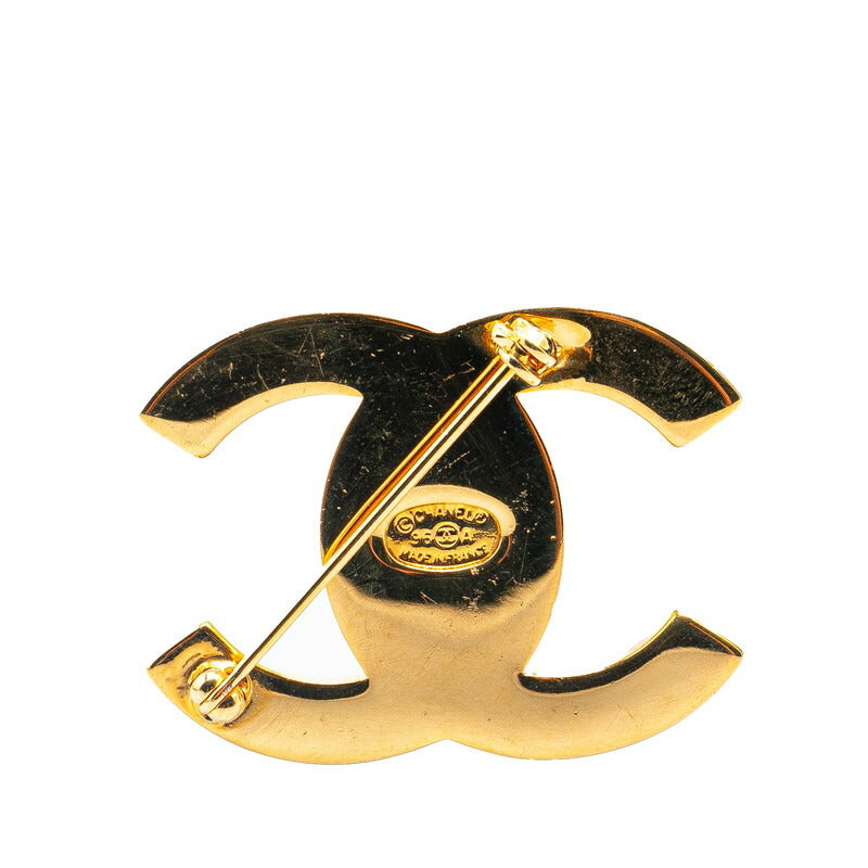 Chanel Vintage Coco Mark Turnlock Brooch