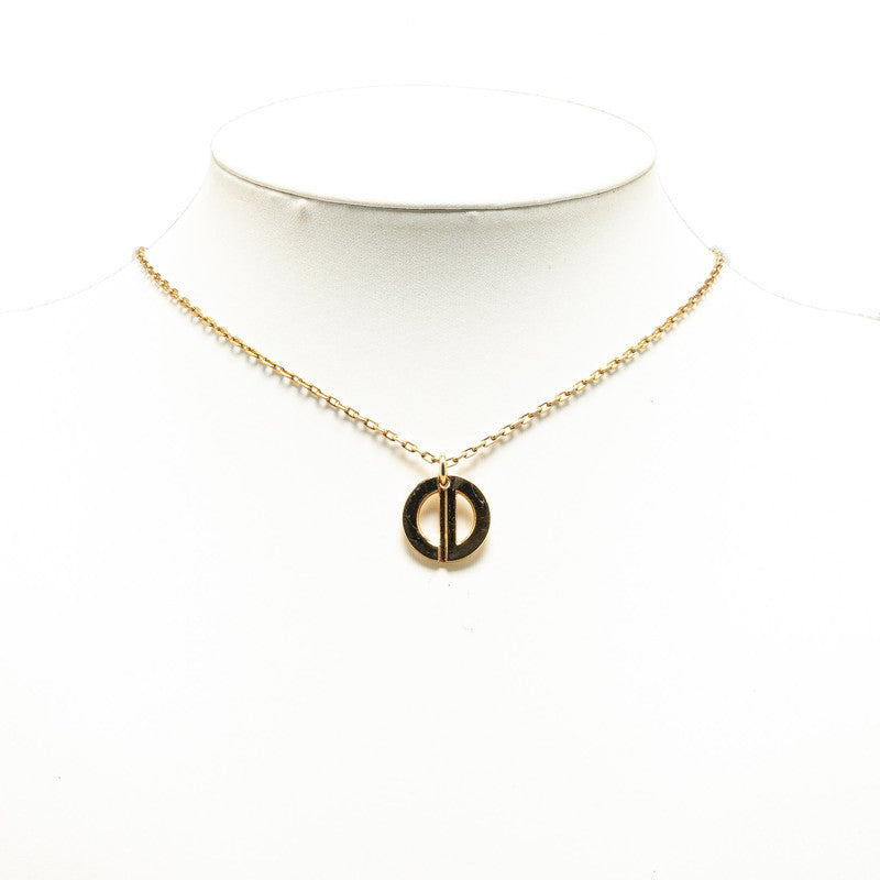 Dior Gold Plated CD Logo Necklace in Great Condition