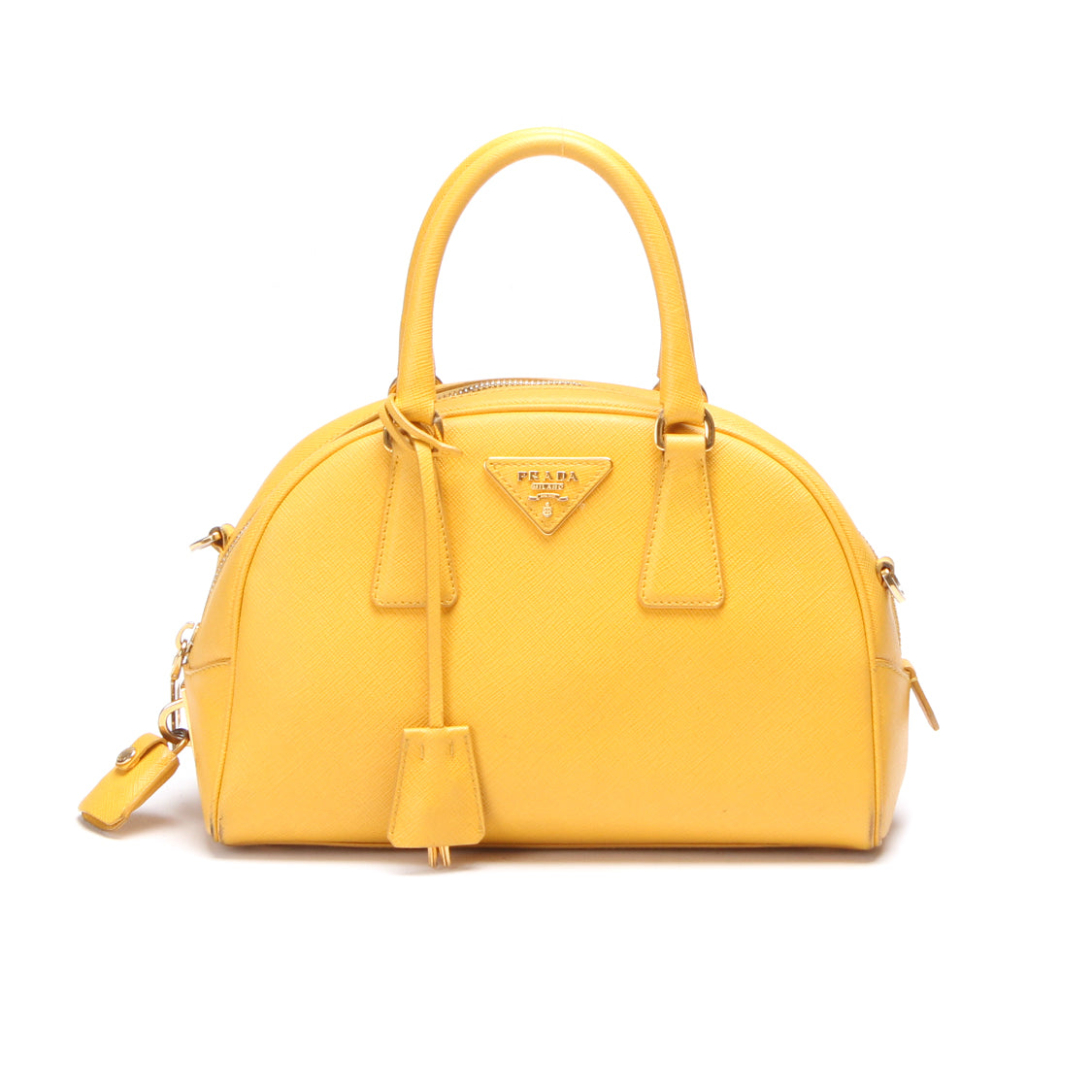 Saffiano Lux Bowler Bag